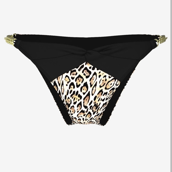 Colorblock Leopard Print Bikini - Picture 4 of 4